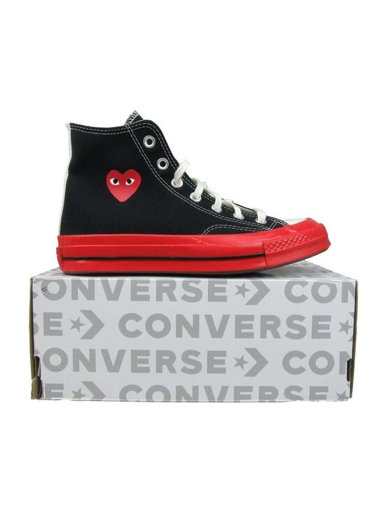 Converse Shoes - Converse x Chuck 70 HI Comme des Garcons CDG PLAY Sneakers Mens 5 / Womens 7 NEW